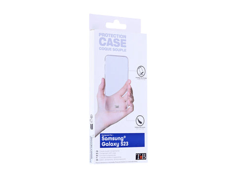 TNB Transparent soft case for Samsung Galaxy S23