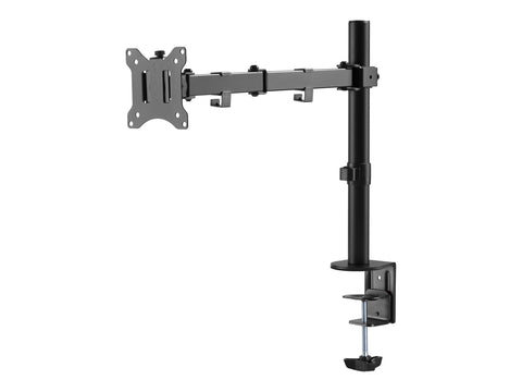 TNB ERGO Line Single Height Adjustable Monitor Stand Screen Pole With Simple Articulation And Height Adjustment