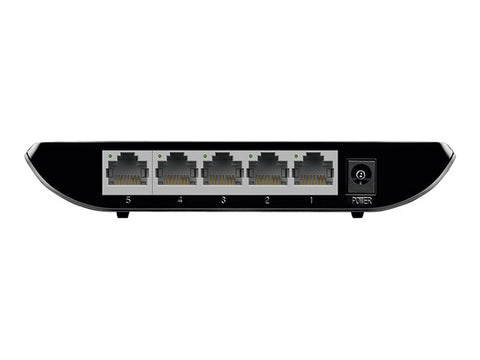 TP-LINK 5-Port-Gigabit-Desktop-Switch - 5x 10/100/1000MBit/s-RJ45-Ports - plastic case (new Design) - V6.0