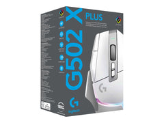 LOGITECH G502 X PLUS - WHITE/PREMIUM - EER2