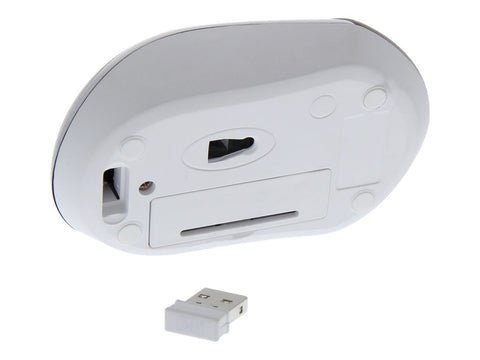 TNB RUBBY Wireless Mouse 1600 Dpi Silent Compact Size Soft Touch Ergonomic Shape Power Mode Saving Auto Link Wireless