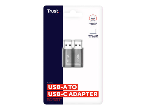 TRUST Pack de 2 adaptateurs USB-C vers USB-A