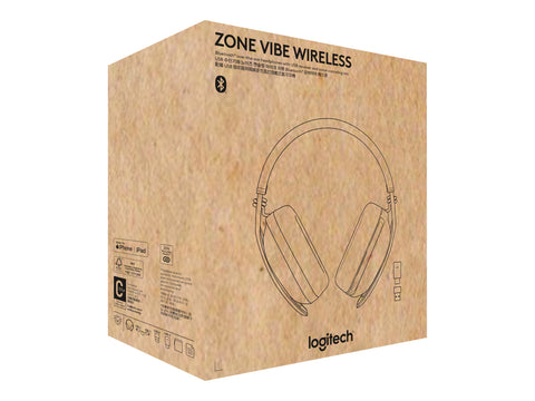 LOGITECH Zone Vibe Wireless UC headset - GRAPHITE A00167/A00172 UC MFI - EMEA-914