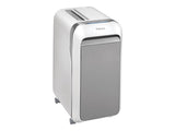 FELLOWES DESTRUCTEUR MICROSHRED LX221 BLANC COUPE MICROPARTICULES 230V EU/UK