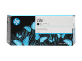 HP 738 300-ml Black DesignJet Ink Cartridge