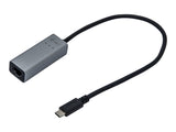 I-TEC USB-C Metal Gigabit Ethernet Adapter 1xUSB-C to RJ-45 LED compatible with Thunderbolt 3
