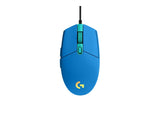 LOGITECH Gaming Mouse G203 LIGHTSYNC Mouse optical 6 buttons wired USB blue