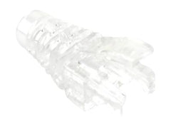 MCL 100 x 6.5 mm boot for modular RJ45 plug Transparent