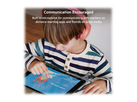 BELKIN SoundForm Mini Wired On-Ear Headphones USB-C & 3.5mm Pink