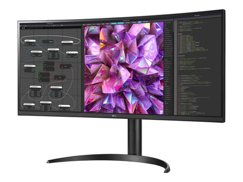 LG 34WQ75C-B Écran LED - incurvé - 34" - 3440 x 1440 UWQHD @ 60 Hz - IPS - 300 cd/m² - 1000:1 - HDR10 - 5 ms - 2xHDMI,DP, USB-C