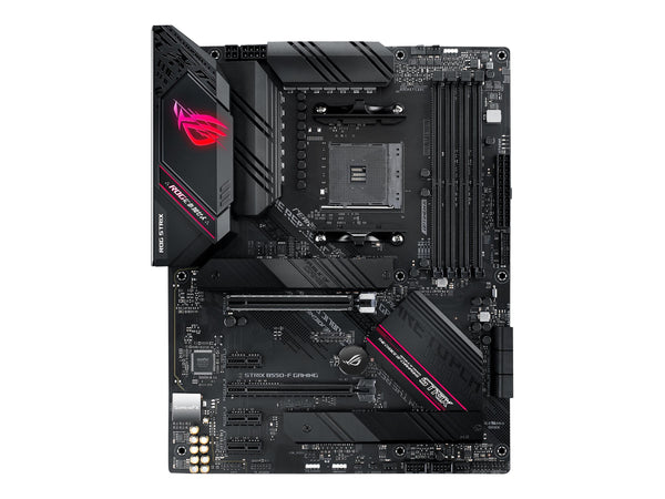 ASUS ROG STRIX B550-F GAMING ATX MB PCIe 4.0-ready dual M.2 USB3.2 Gen 2 Type-C plus HDMI2.1 and DisplayPort1.2 output support
