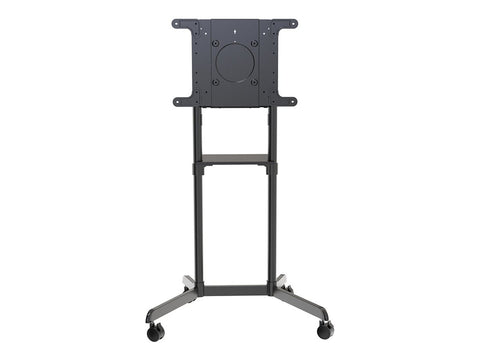 NEOMOUNTS NS-M1250BLACK Support au sol pour écran 37-70p - rotatif - étagère multimédia incluse