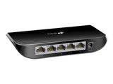 TP-LINK 5-Port-Gigabit-Desktop-Switch - 5x 10/100/1000MBit/s-RJ45-Ports - plastic case (new Design) - V6.0