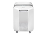 FELLOWES DESTRUCTEUR MICROSHRED LX201 BLANC COUPE MICROPARTICULES 230V EU