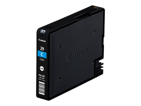 CANON PGI-29 C cartouche d encre cyan capacité standard 1.940 pictures pack de 1