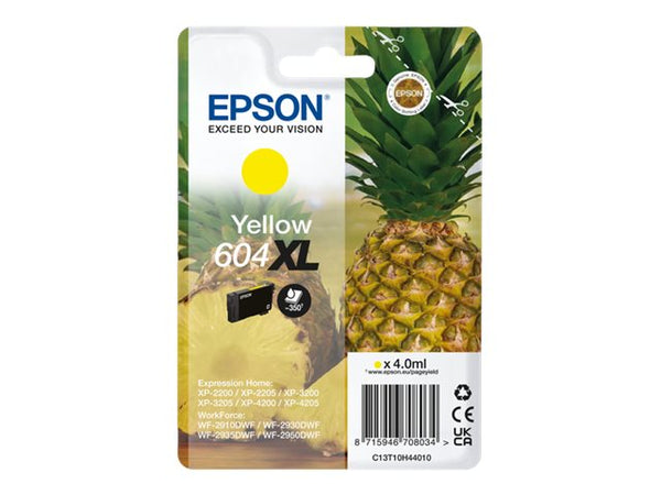 EPSON 1LB Singlepack Yellow 604XL Ink