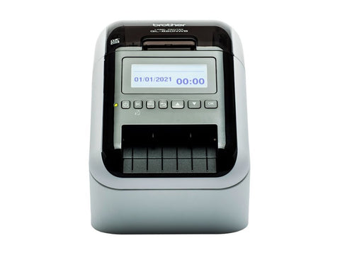 BROTHER QL-820NWBCVM Label Printer 176mm/sec Visitor Badge/event Pass Wi-Fi Ethernet Bluetooth Airprint LCD-display