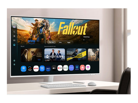 SAMSUNG LS43FM703UUXEN 43p VA 3840x2160 16:9 2xHDMI USB-C White