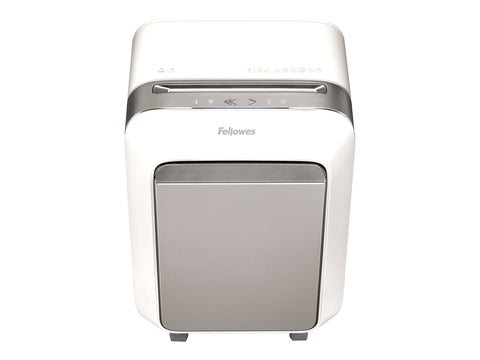 FELLOWES DESTRUCTEUR MICROSHRED LX211 BLANC COUPE MIRCROPARTICULES 230V EU/UK