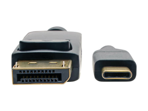 EATON TRIPPLITE USB-C to DisplayPort Active Adapter Cable M/M 4K 60 6ft. 1.8m