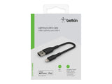 BELKIN BOOST CHARGE USB-A to Lightning Cable PVC 0.15M Black