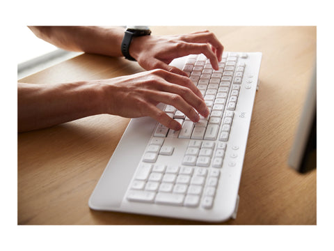 LOGITECH Signature MK650 Combo for Business - OFFWHITE - (FRA) - CENTRAL