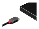 LINDY 1m USB 3.2 Type C to Micro-B Cable Anthra Line