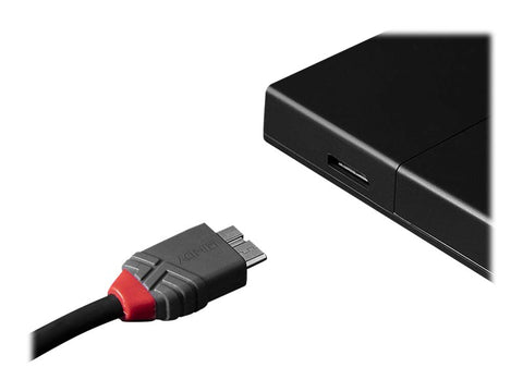 LINDY 1m USB 3.2 Type C to Micro-B Cable Anthra Line