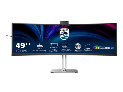 PHILIPS 49B2U6900CH/00 48.8p 5120x1440 VA Curved 1800R H/A 130mm SUPERWIDE USB-C 75Hz DP 2xHDMI USB HUB SPEAKERS