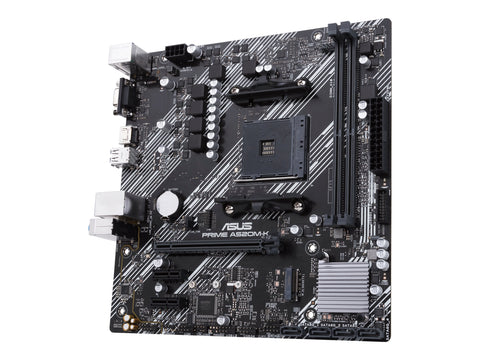 ASUS PRIME A520M-K AMD Socket AM4 for 3rd Gen AMD Ryzen mATX Form Factor DDR4