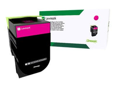 LEXMARK 802SM cartouche de toner magenta capacité standard 2.000 pages pack de 1 retour program