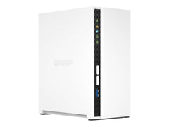 QNAP TS-233 2 bay ARM 2.0GHz Quad core 2xSATA 6Gb/s 2Go RAM on-board 1xGbE 1xUSB3.2 Gen1 and 2xUSB2.0