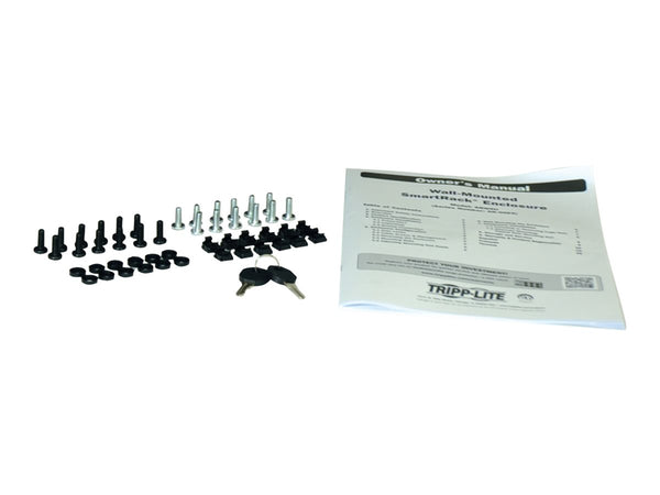 EATON White SmartRack Wall Box 6U W. 600mm D.450mm Glass Door