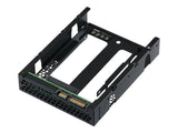 QNAP 3.5p SATA to dual 2.5p SATA drive adapter up to 9.5mm 2.5p drive height support HW RAID 0/1 JBOD Individual disk modes