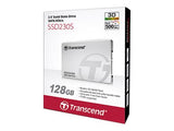 TRANSCEND 128Go SSD interne 2.5p - SATA III 6Gb/s puce 3D TLC