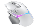 LOGITECH G G502 X PLUS Mouse optical wireless 2.4 GHz USB LOGITECH LIGHTSPEED receiver white
