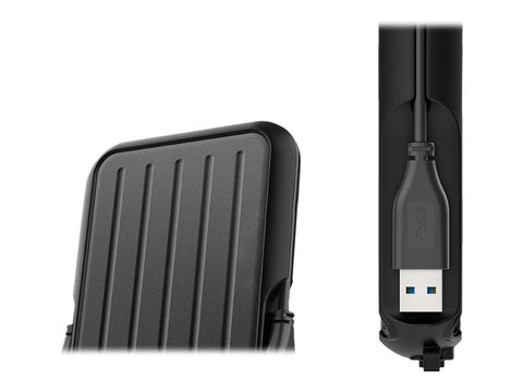 SILICON POWER External HDD Armor A66 2.5p 4To USB 3.2 IPX4 Black