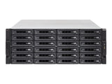 QNAP 24-Bay 4U Rackmount NAS Intel Xeon E-2236 6 cores/12 threads 3.4GHz processor 128Go ECC DDR4 24x2.5p/3.5p SATA