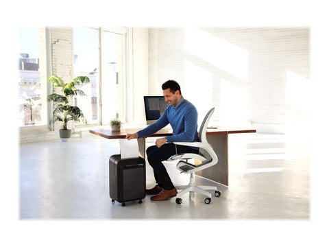 FELLOWES Powershred LX210 Black Shredder Mini Cut 230V EU/UK