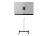 EATON TRIPPLITE Mobile TV Stand - Height Adjustable 13inch to 42inch TVs and Monitors Locking Casters Black
