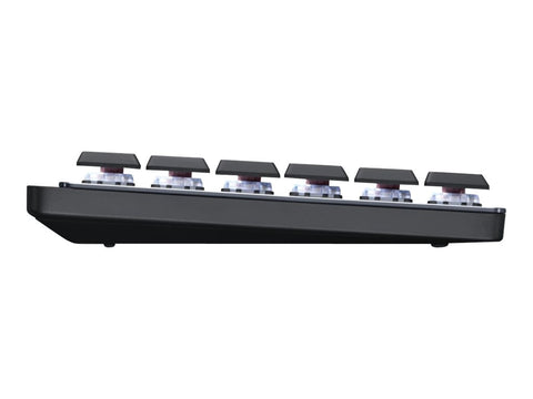 LOGITECH MX Mechanical Wireless Illuminated Performance Keyboard - GRAPHITE - (FR) - 2.4GHZ/BT - N/A - CENTRAL - TACTILE