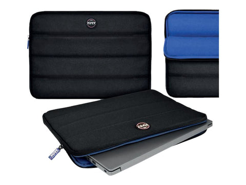 PORT DESIGNS Essential Padded Laptop Sleeve For notebooks up to 13-14p Full padded structure with 7mm foam panels