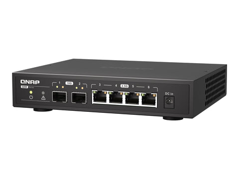 QNAP QSW-2104-2S 2ports 10GbE SFP+ 5ports 2.5GbE RJ45 unmanaged switch