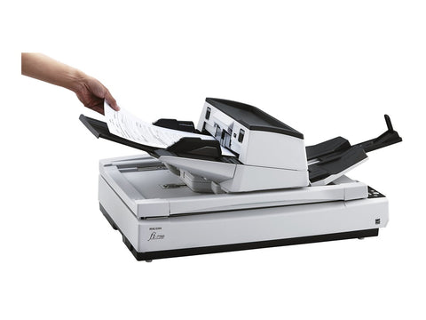 RICOH fi-7700 Scanner A3 100ppm 200ipm A3 ADF and Flatbed duplex document scanner. Incl PaperStream IP, PaperStream Capture