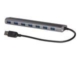I-TEC USB 3.0 Metal Charging HUB 7 Port with power adaptor 7xUSB charging port. For Tablets Notebooks Ultrabooks PC