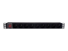 MCL Reglette electrique rackable 9 prises avec terre 16A