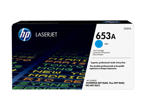 HP 653A original Toner cartridge CF321A cyan standard capacity 16.500 pages 1-pack
