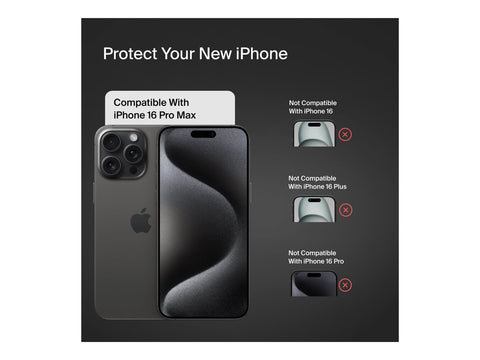 BELKIN ScreenForce Pro UltraGlass2 AM Screen Protector - iPhone 16 Pro Max