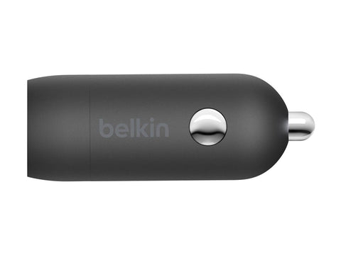 BELKIN 30W USB PD Car Charger With PPS W/PVC C-C 1M BLK