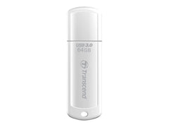 TRANSCEND 64Go Clé USB USB3.1 Gen1 Classique - Blanc